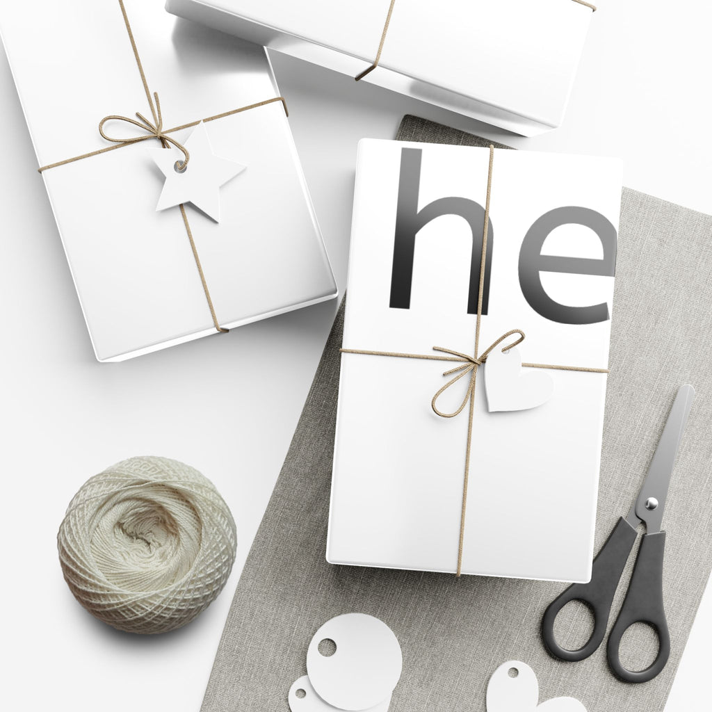 Custom Gift Wrap Paper Roll — Personalized Photo & Text Wrapping for Birthdays, Holidays, Weddings