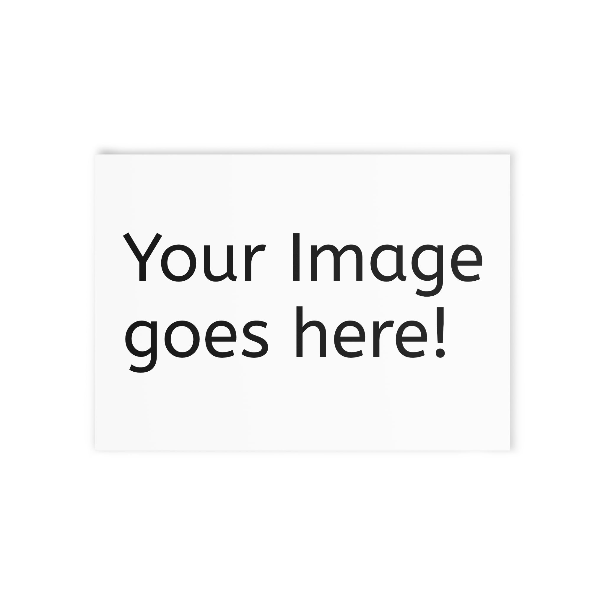 Custom Holiday Photo Cards — One-Sided Personalized Greeting Cards