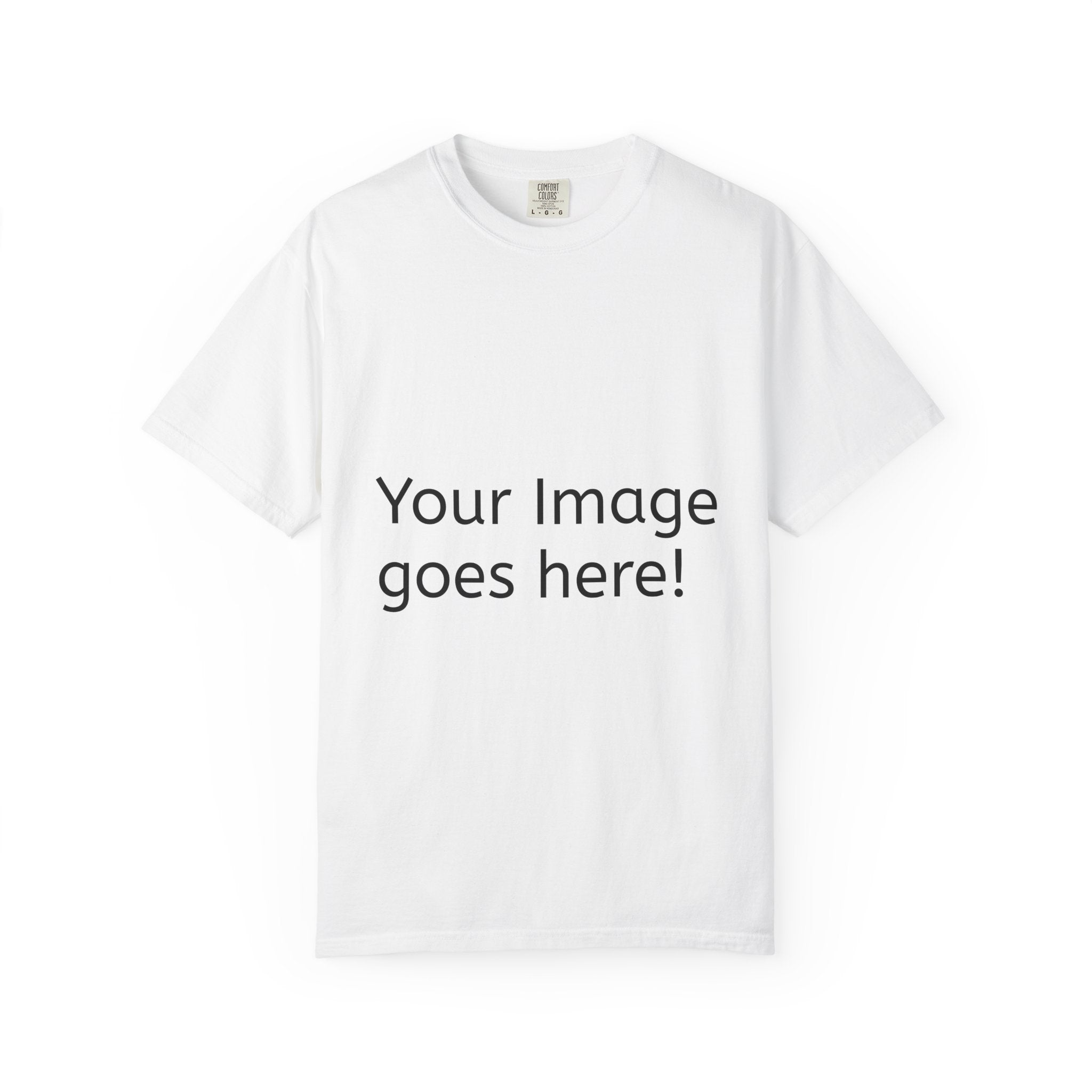 Custom Image T-Shirt — Personalized Front & Back Print