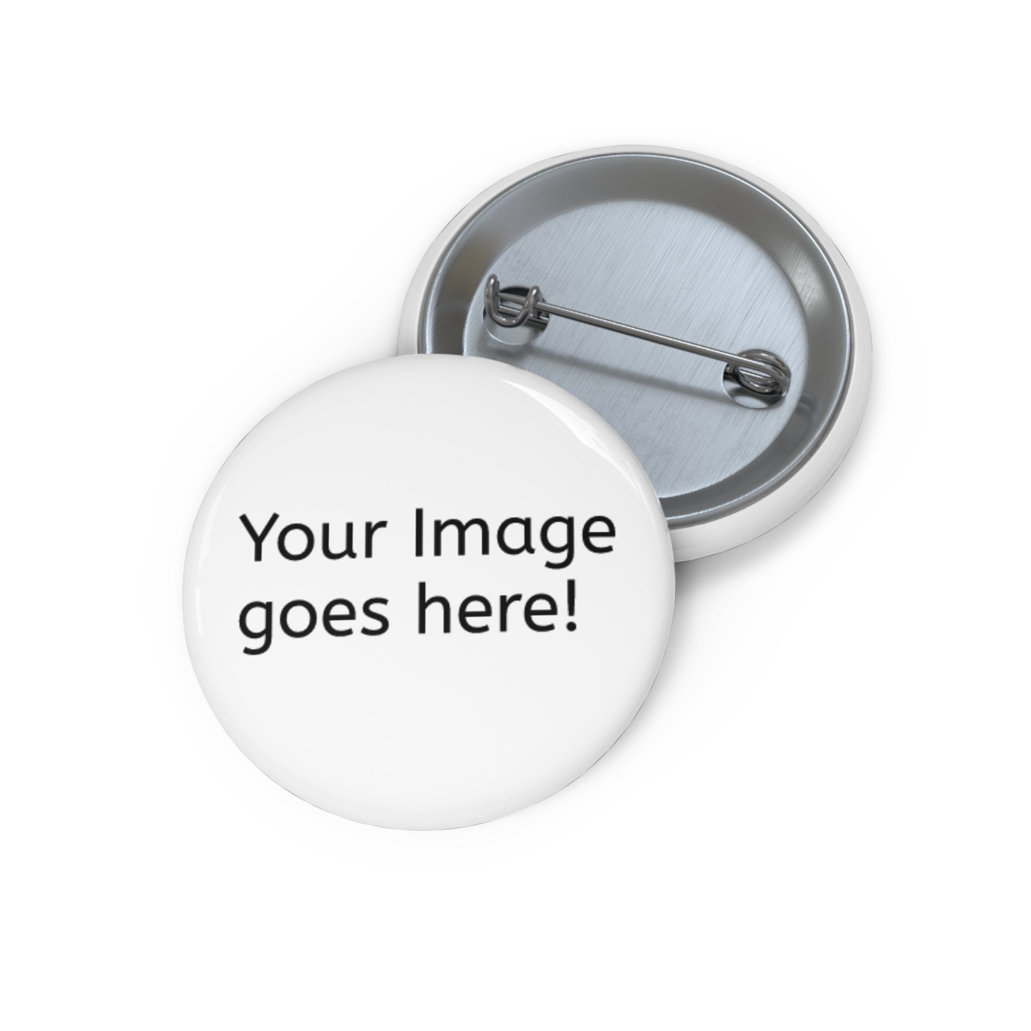 Custom Photo Pin Buttons – Personalized Round Image Pins for Jackets, Bags & Events