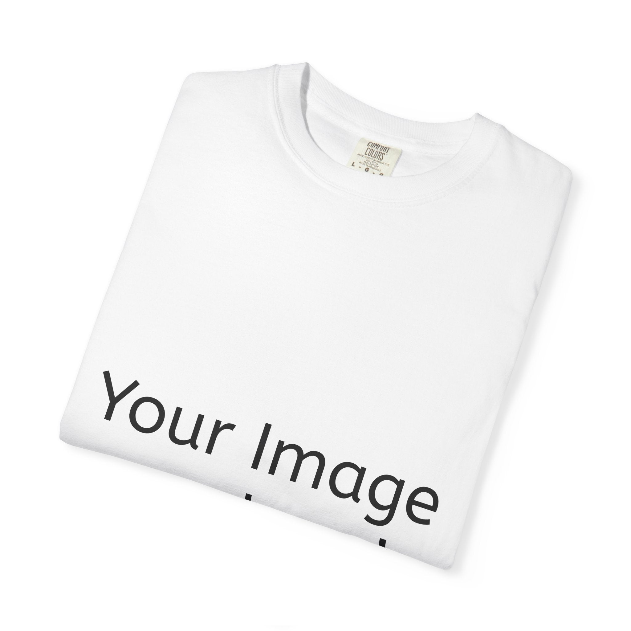 Custom Image T-Shirt — Personalized Front & Back Print