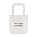 Custom Cotton Tote Bag — Personalized Image Print Eco-Friendly Shopper