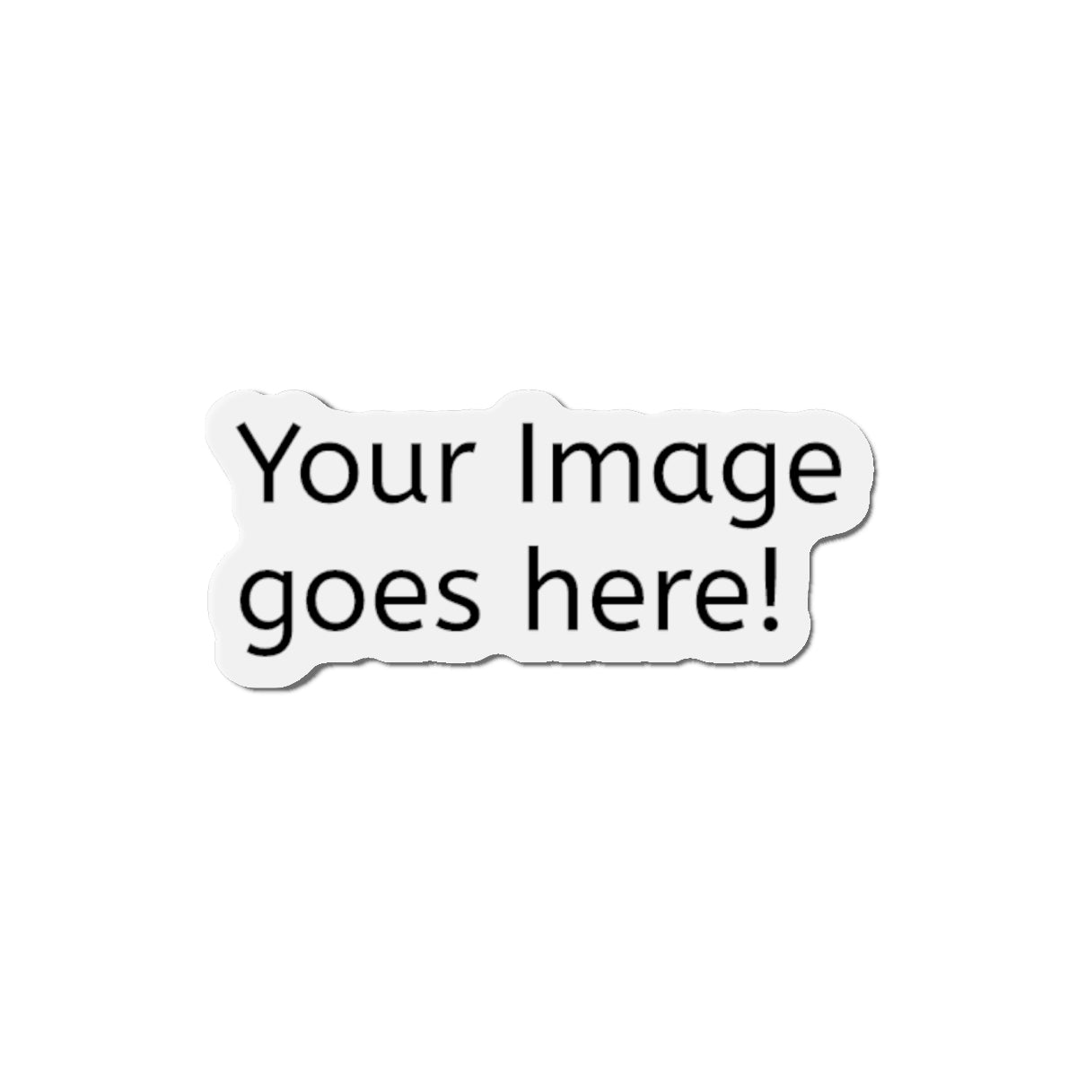 Custom Die-Cut Magnet — Personalized Photo & Design Refrigerator Magnet