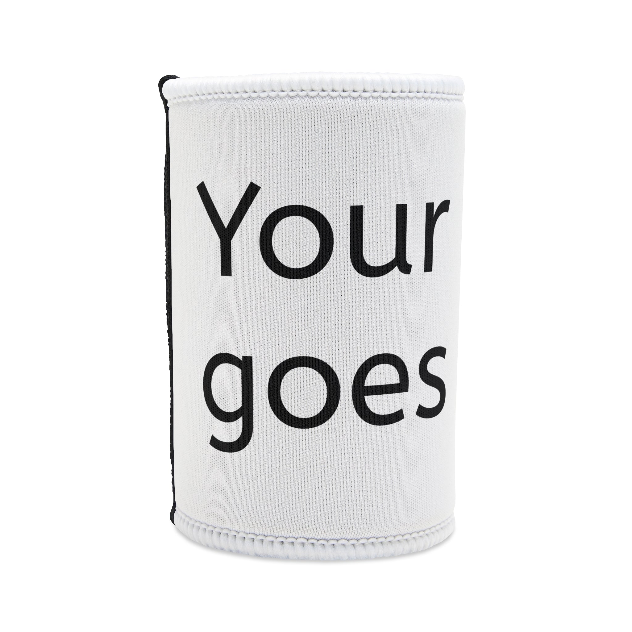 Personalized Stubby Cooler — Custom Text Can Cooler for Cans